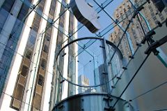 New York City Fifth Avenue 767 Staircase To The Apple Store